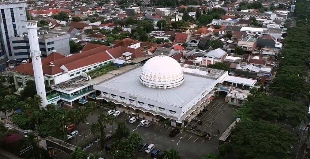 Masjid Sabilillah Malang - Hero Masjid Aerial